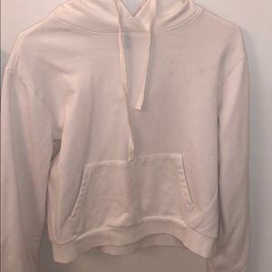 white hoodie